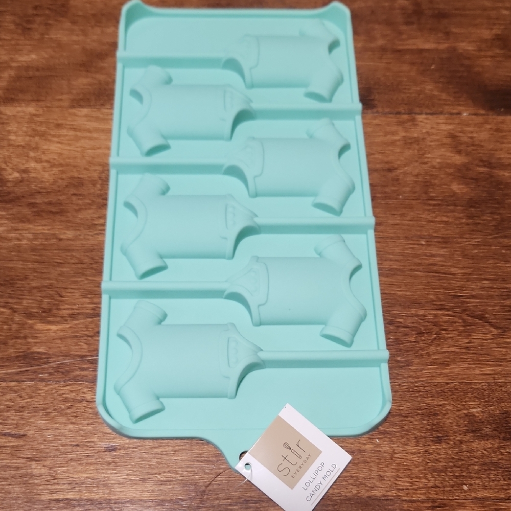 NWT Stir Silicone BABY ONESIE/ BODYSUIT Lollipop/fondant Mold